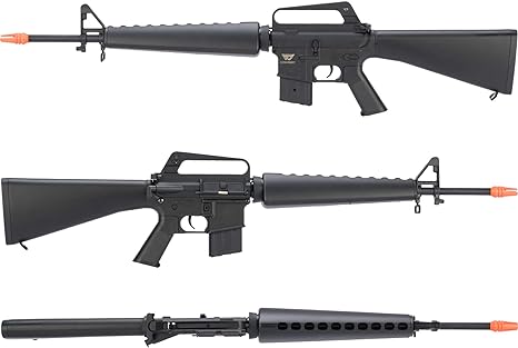 Evike JG M16 Classic Style Airsoft AEG Rifle w/Lipo Ready Gearbox (Rifle Only)