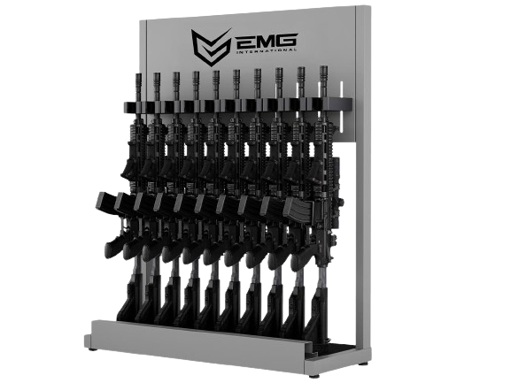 EMG Battle Wall Professional Grade Weapon Display & Storage Armory Vertical Rack