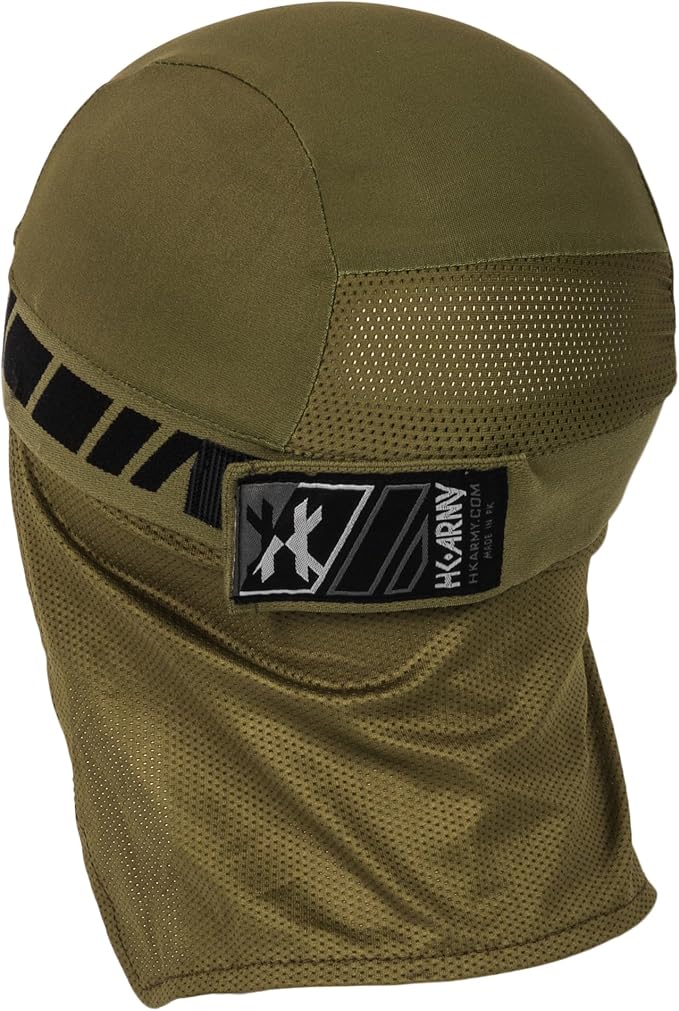 HK Army Skull Wrap Headwrap for Paintball & Airsoft (Olive)