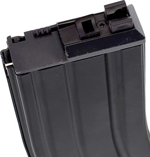 EvikeWE SpareAirsoftMag forWE M4/Scar/ASC/PDW AirsoftGBB Series(Green Gas/Black)