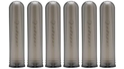 Dye Paintball Pods - Smoke - 6 Pack Alpha 150 Round Paintball Tubes