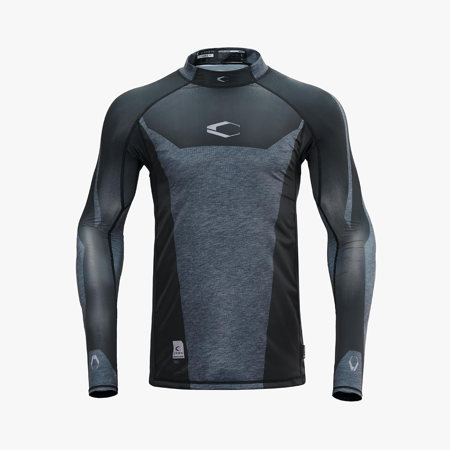 CRBN Paintball SC PRO Top Black - Tight Fitting - Protective Baselayer - Carbon Paintball (3XL)