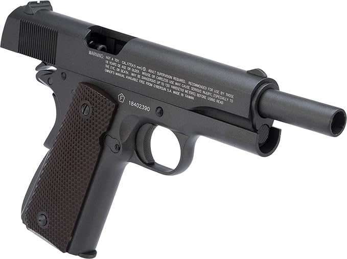 Evike Airguns - Tanfoglio Witness Metal Blowback 1911 4.5mm Air Gun (Air Gun)