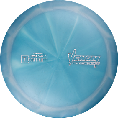 Discraft Titanium Venom Distance Driver Golf Disc [Colors May Vary] - 173-174g