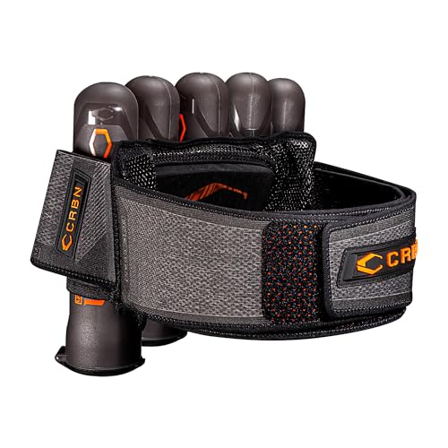 CRBN Paintball SC Harness 5 Pack Black [ Tight Fitting ] [ Large/X Large ]
