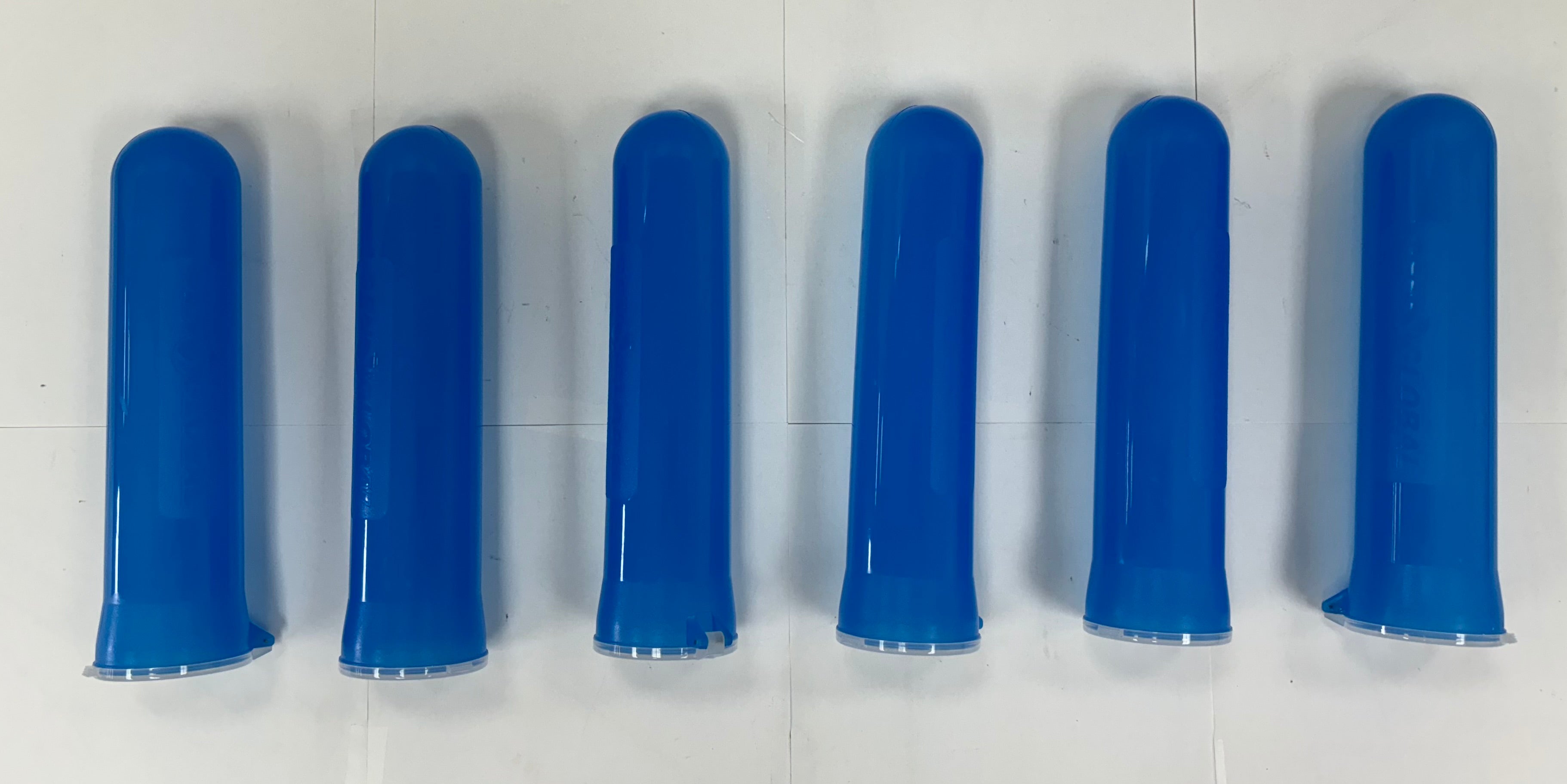 GXG Blue Heavy Duty 140rd Paintball Pods - 6 Pack