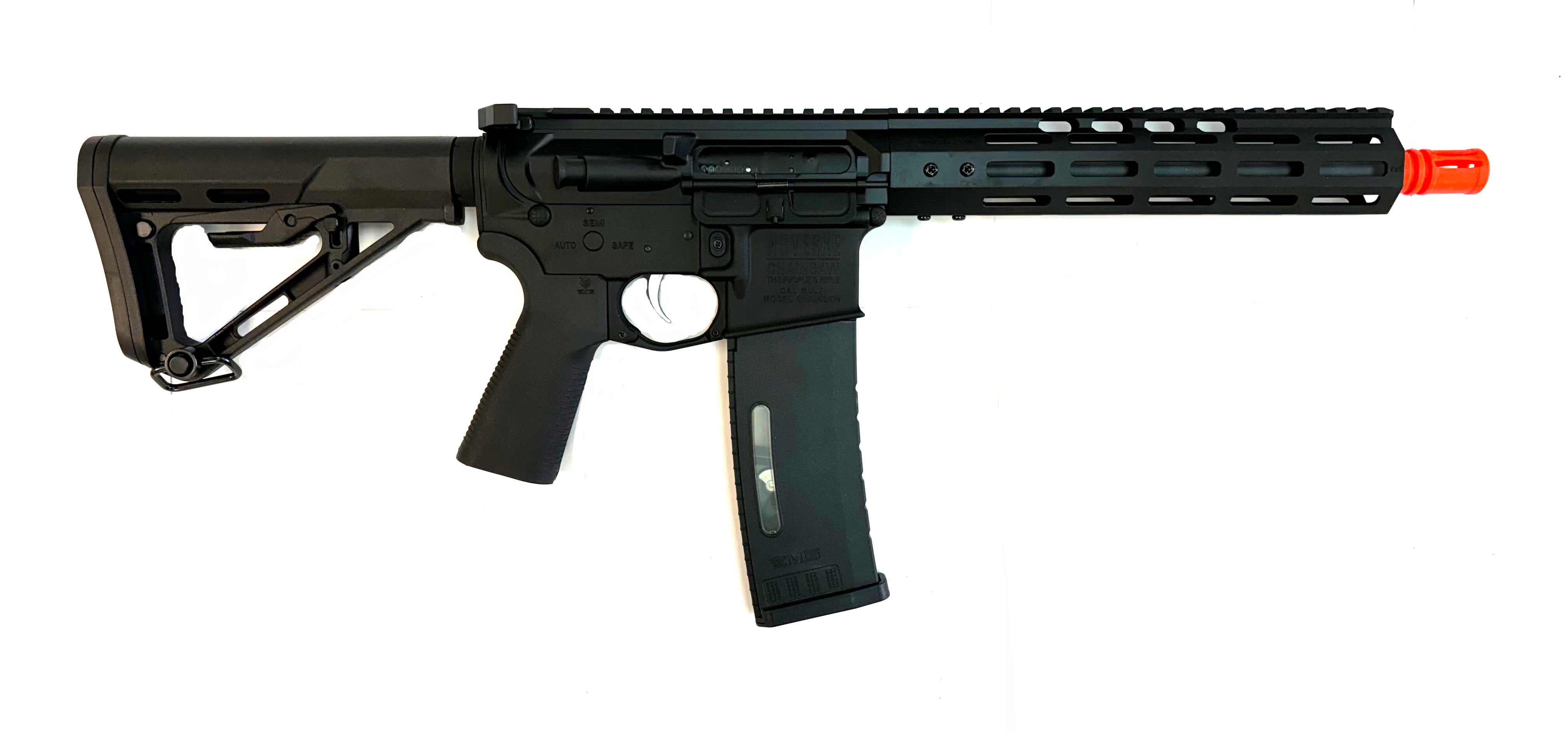 EMG Noveske Licensed Chainsaw M4 Airsoft AEG Rifle / EDGE II (Black / 9.75" RIS)