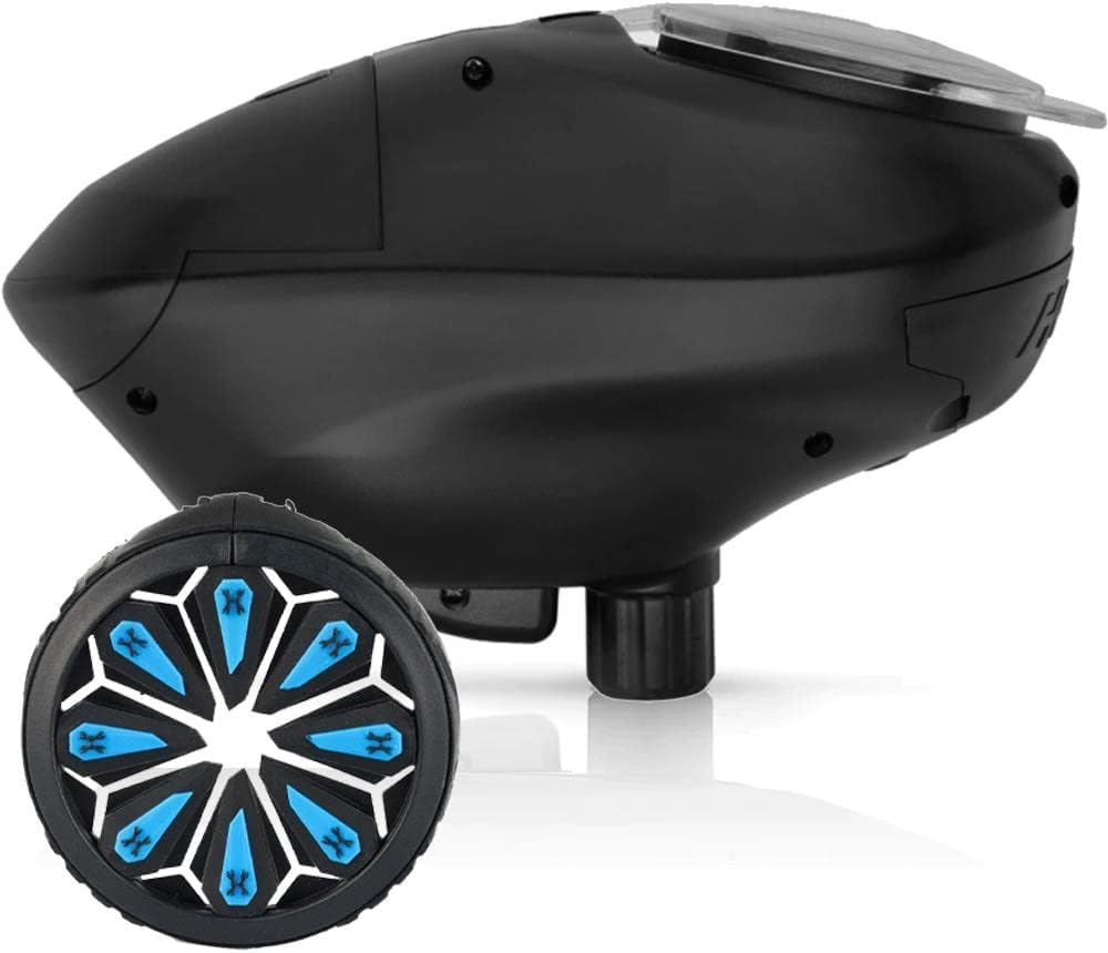 HK Army Speed Electronic Paintball Loader with Epic Speed Feed - Sapphire