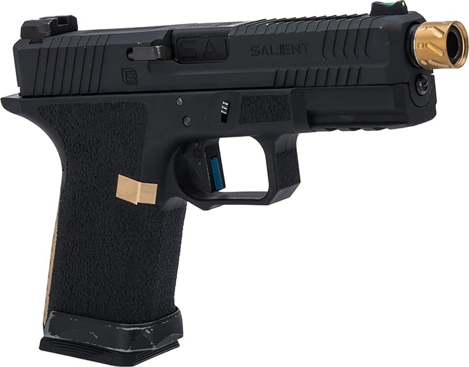 Evike APS CNC Machined Aluminum Front-End Protector Airsoft Guns (Gold/V-Type)