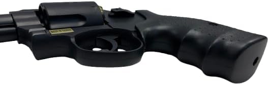 Valken Infinity 357 Airsoft Revolver Pistol w/ 6 Cartridges - Green Gas Gun in Black
