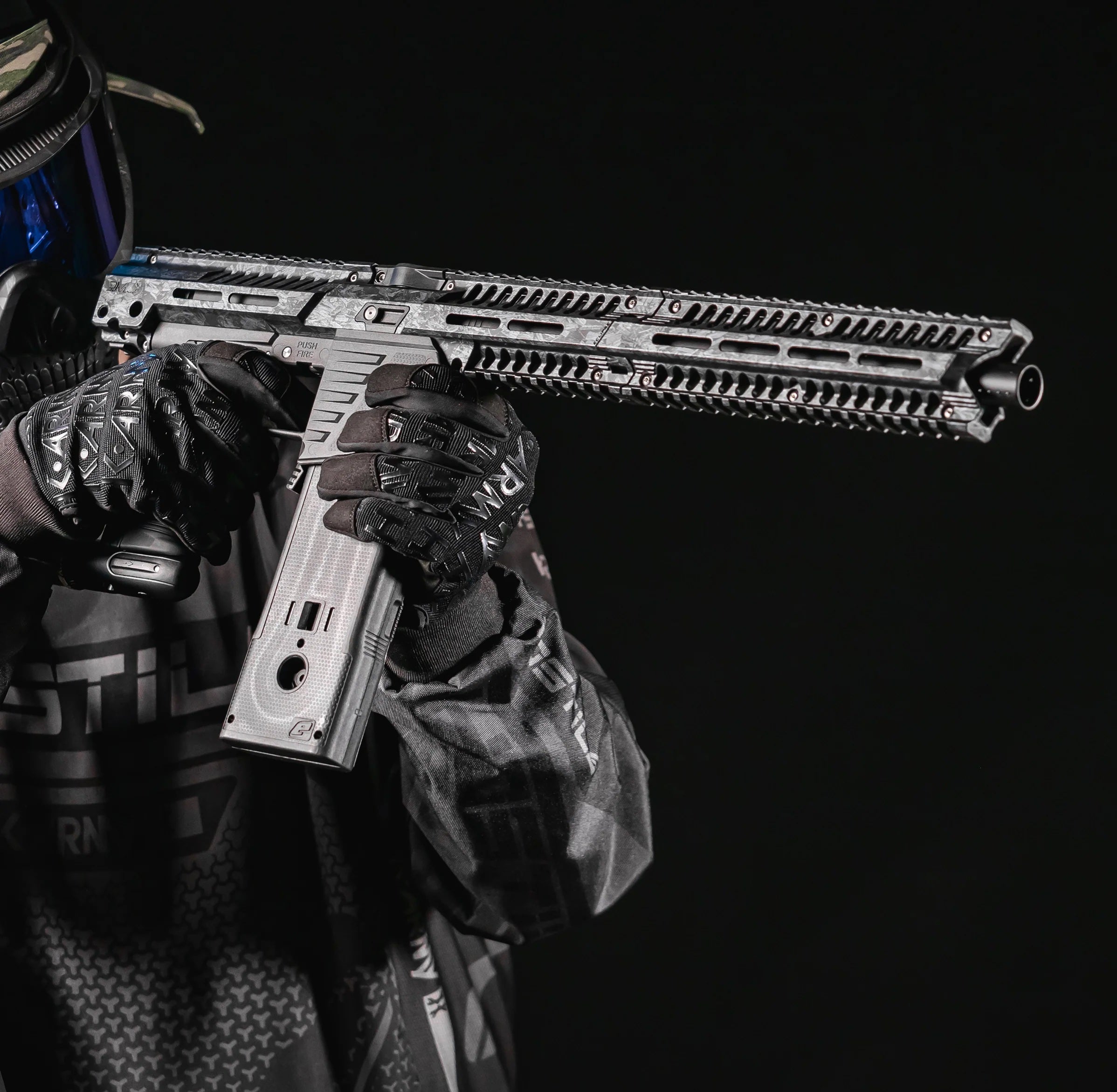 HK Army EMEK EMF100 Magfed Paintball Marker by Planet Eclipse (Shrapnel)