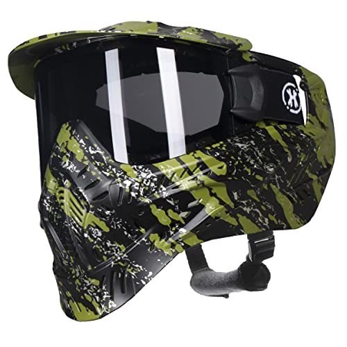 HK Army HSTL Paintball Mask Goggle - Fracture Black/Olive