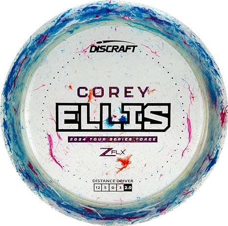 Discraft LE 2024 Tour Series Corey Ellis Jawbreaker Elite Z FLX Force Golf Disc