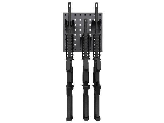 EMG "Battle Wall System" Weapon Display & Storage Panels (12" x 12" / Black)