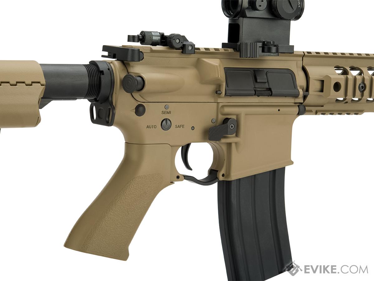 Evike CYMA Sport Airsoft AEG with 13" UX Modular Handguard (Color: FDE)