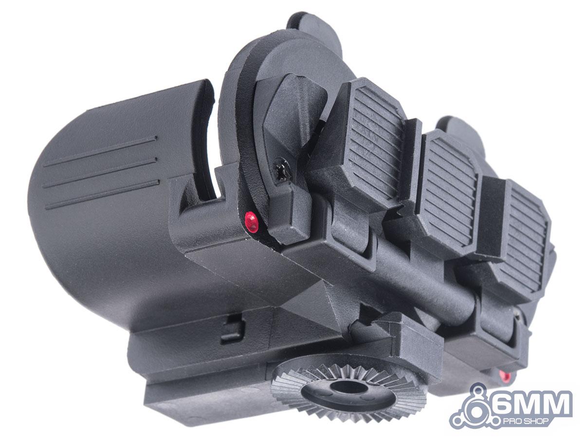 6mmProShop Compact Rail-Mounted Grenade launcher (Model: Double Launcher)