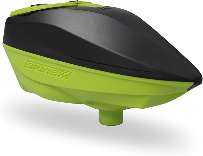 VIRTUE Spire IR² Electronic Paintball Loaders/Hoppers - SE Speed Feed Black Acid