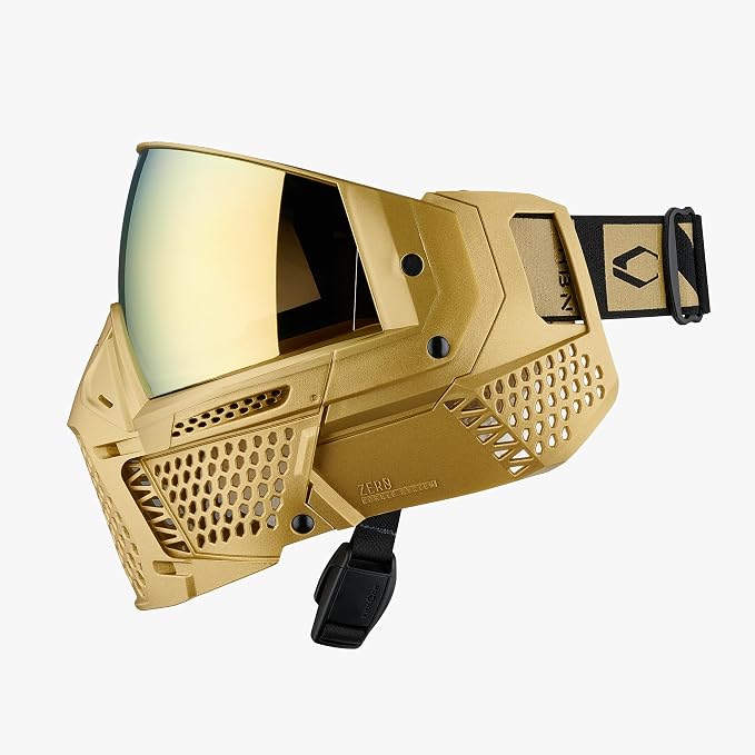 CRBN Paintball Zero GRX Goggle - Less Coverage (ELMT Gold)