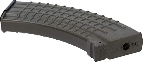 Evike MAG 100 Rd Mid-Cap Mag for AK Series AirsoftAEG(OD Green/Waffle/Pack of 5)